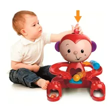 Brinquedo Macaco Atividades Zuquinha Escorrega Bolinha Elka