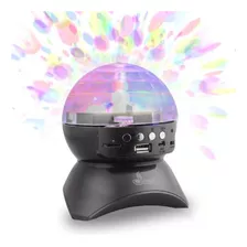 Caixa De Som Bluetooth Globo Com Led Rgb Exbom Cs-a24bt