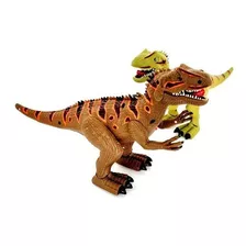 Dinossauro De Brinquedo Tiranossauro Rex C Movimento A Pilha