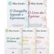 Kit Obras Básicas Com 05 Livros Allan Kardec - 14x21 - Instituto De Difusão - Ide Editora