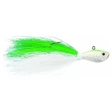 Bucktail Jig-pack Of 1, Chartreuse, 4-ounce