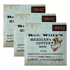 Reverendo Willy's Mexican Lottery Brand Guitar Strings Elect