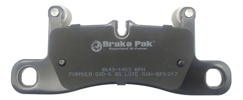 Pastilla Freno Del Brake Pak Para Volkswagen Touareg Foto 2