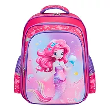 Mochila Infantil Escolar Menino Menina Resistente Imagem 3d