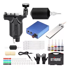 Estigma Completo Kit De Tatuaje Pro Kit De Máquina De Tatuaj