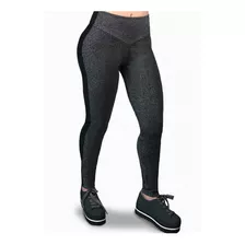 Calça Legging Preta Brilhos