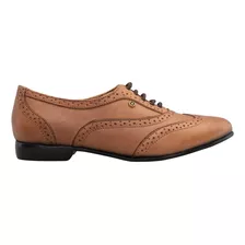 Sapato Oxford Cbk Couro Marrom