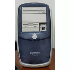 Bela Cpu Retrô Compaq 5000 Com Windows/ Kurumin E Upgrades