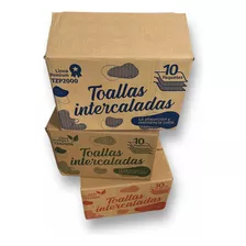 Caja Toalla Intercalada Blanca 20x24cm Unidad Por Mayor