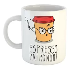 Caneca Espresso Patronum Harry Potter Cerâmica Importada 002