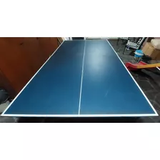 Mesa De Ping Pong Klopf Fabricada En Mdf Color Azul