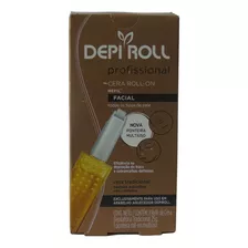 Cera Depilatória Roll-on Depiroll Facial Refil 25g