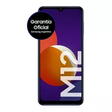 Celular Samsung Galaxy M12 128gb + 4gb Ram Dual Sim Liberado Color Azul