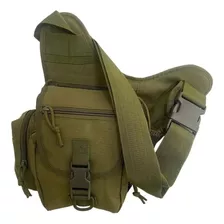 Bolsa Tática De Ombro Transversal Bornal Militar Edc Cor Vp