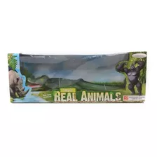 Figura De Vinil - Real Animals - Jacaré - Bee Toys