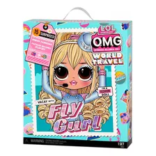 Muñeca Lol Surprise Omg World Travel Fly Gurl 25 Cm