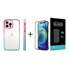 Pack Carcasa Para iPhone 12 (todos) + Lámina Protectora 