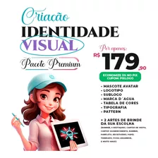Criação Identidade Visual Logotipo Pacote Premium