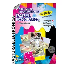 Papel Adhesivo Transparente Pet Waterproof