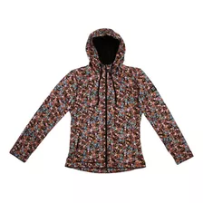 Campera Roxy Mujer Retro Floral Printed(neg) - Wetting Day