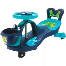 Zippy Toys Carrinho Animais Divertidos, Plástico Azul