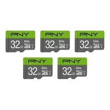 Pny Tarjeta De Memoria Flash Microsdhc De 32 Gb Elite Class.