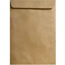 500 Envelope Saco A4 Kraft Natural 229x324 80g Skn33 40skn80