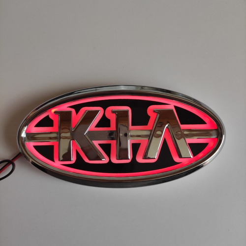 Logo Led Kia Emblema 3 D  Foto 9