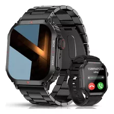 Reloj Inteligente Hombre Deportivo Militar Bluetooth Llamada