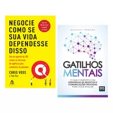 Livro Gatilhos Mentais+ Negocie Como Se Sua Vida Dependesse