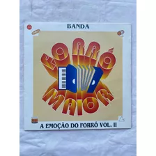 Lp Banda Forró Maior A Emoção Do Forró Vol 2 Encarte 1994