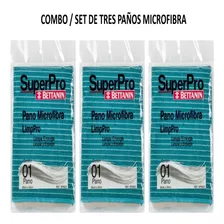 Paño Microfibra Set De Tres Paños
