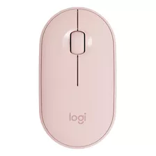 Mouse Inalámbrico Logitech Pebble M350 Rosa