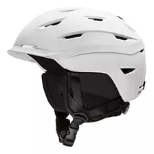 Casco De Nieve Smith Optics Level (blanco Mate, Grande 59-63