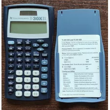 Calculadora Científ. Texas Instruments Ti-30x Iis Azul/gris