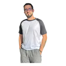 5 Camisetas Raglan 100%poliester Ideal Para Sublimação