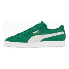 Tênis Masculino Puma Suede Classic Xxi Cor Vine/puma White - Adulto 40 Br