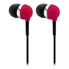 Auriculares Con Cable Panacom Calidad Premium En Sonido Color Rojo