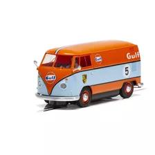 Scalextric Volkswagen Panel Van Gulf Livery 1:32 Slot Race .