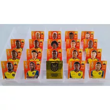 Mundial Qatar 2022 Panini - Selección Ecuador Completa / Ecu