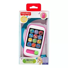 Telefono Fisher Price Smartphone Ríe Y Aprende Rosa Dkk12