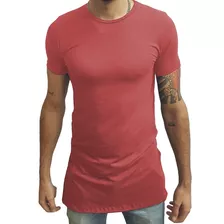 Camisa Masculina Estilo Oversized Swag Longline Quadrada