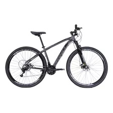 Mountain Bike Rino Everest Aro 29 21 21v Freios De Disco Mecânico Câmbios Rino Tz Cor Grafite