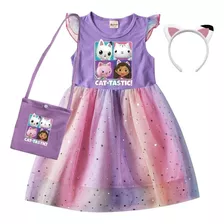 Disfraz De Gabbys Dollhouse Para Niñas Vestidos Princesa