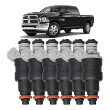 Kit 6 Bicos Injetor Dodge Dakota 2.5 5.2 E 5.9 Cód 5303077