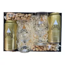 Cerveza Andes Rubia X2 + Copas + Mani - Perez Tienda