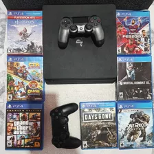 Playstation 4 Slim Negro 10/10. 