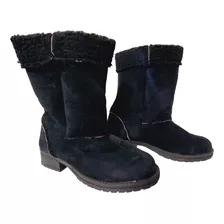 Sam123 Pantubotas P Peluche Talles Grandes Negras Calentitas