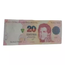 Billete 20 Pesos Convertible 