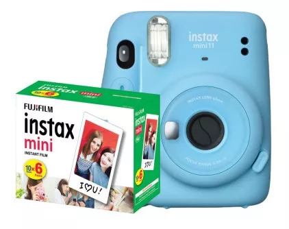 Câmera Instax Mini + Filme 60 Fotos 
